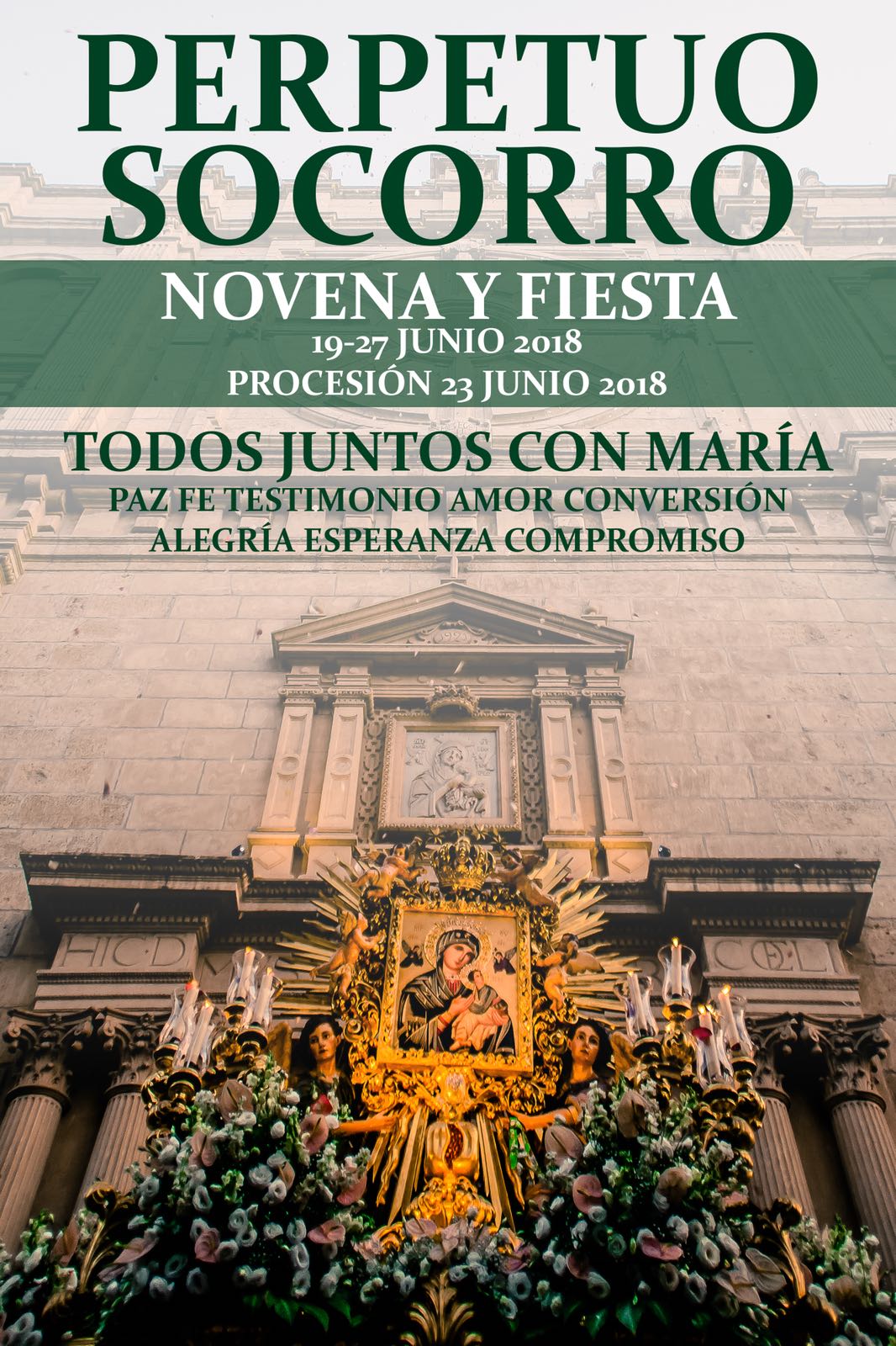 Novena y Fiesta en honor de Ntra. Sra. del Perpetuo Socorro | Granada